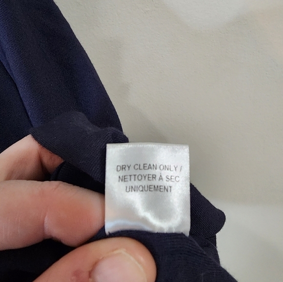 Torn By Ronny Kobo Navy Blue V Neck Sleeveless Women Small Mini Cocktail Dress - Picture 2 of 8